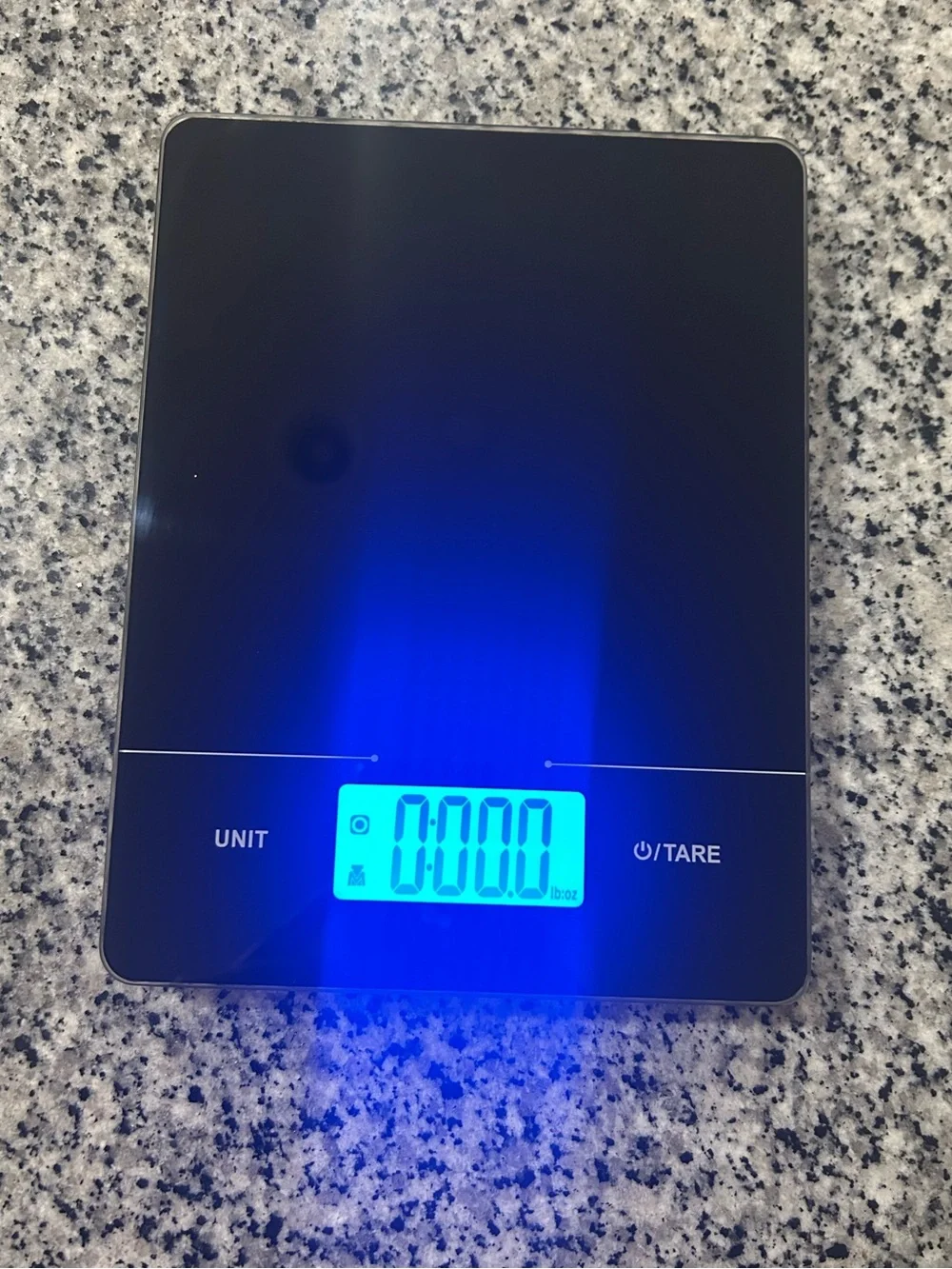 Mainstays Tempered Glass Slimline Digital Scale - Kitchen Scale